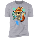 skull in fox sweatshirt T-Shirt