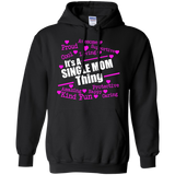 single  mom matching family T-Shirt