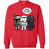 ugly christmas sweaters boba, it's cold outside T-Shirt