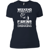 weekend forecast fishing T-Shirt
