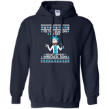 rick & morty: tis the season to get riggity riggity wrecked son sweater T-Shirt