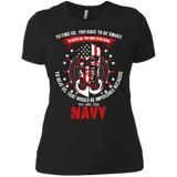 to find us. you have to be smart...navy T-Shirt