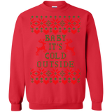 ugly christmas sweaters baby it's cold outside T-Shirt