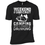 weekend forecast camping with a chance of drinking T-Shirt