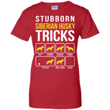 siberian husky stubborn tricks T-Shirt