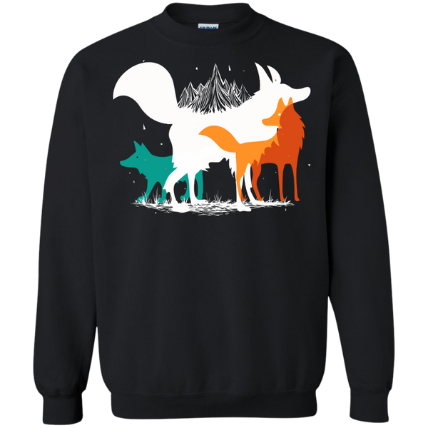 Wild Dogs Graphic Coyote, Wolf, And Fox Sweatshirt T-Shirt