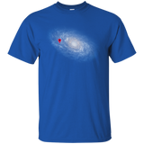 we are here! galactic location T-Shirt