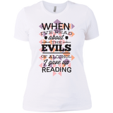 when i've read about the evils of alcohol i gave up reading T-Shirt