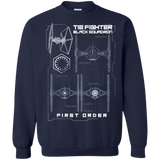 tie fighter black squadron T-Shirt