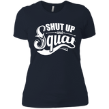shut up and squat bodybuilding gym motivation T-Shirt