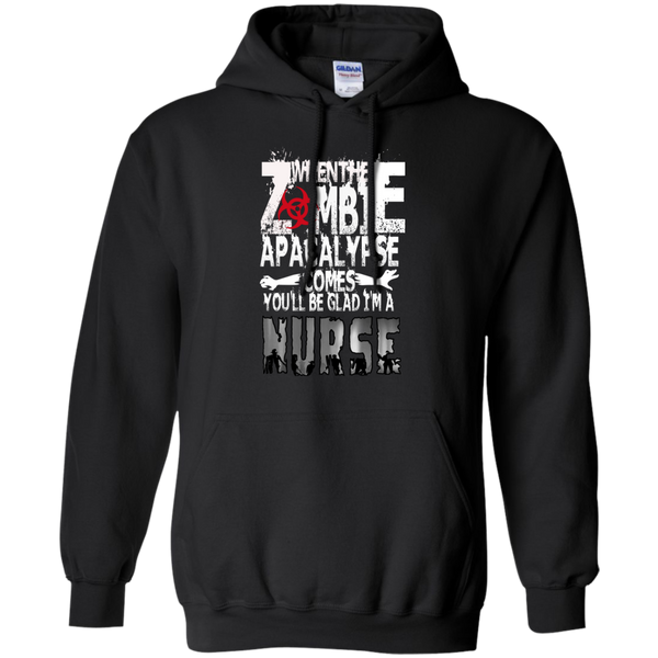 when the zomebie apacalypse comes you'll be glad i'm a nurse
