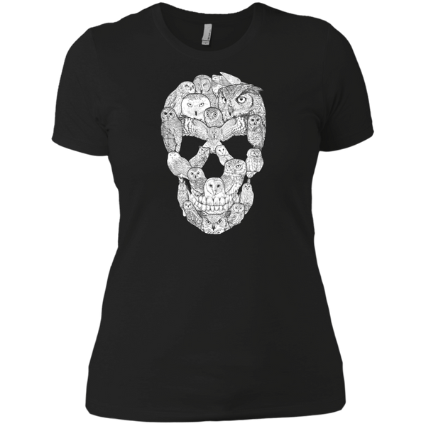 sketchy owl skull T-Shirt