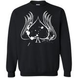 White Ace Splatter Sweatshirt T-Shirt