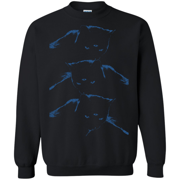 three strange black cats sweatshirt T-Shirt