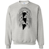 three ravens geometric totem pole T-Shirt