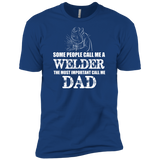 welder dad matching family T-Shirt