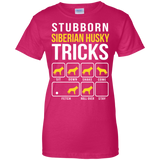 siberian husky stubborn tricks T-Shirt