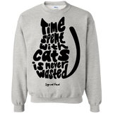 time spent with cats is never wasted sigmund freud quote T-Shirt