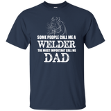 welder dad matching family T-Shirt
