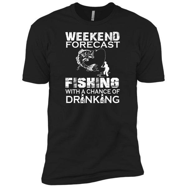 weekend forecast fishing T-Shirt