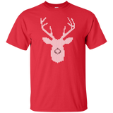 White Tail Deer Buck In Knit Style Holiday Sweater T-Shirt