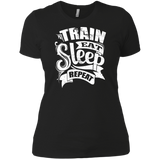 train eat sleep repeat gym motivation T-Shirt