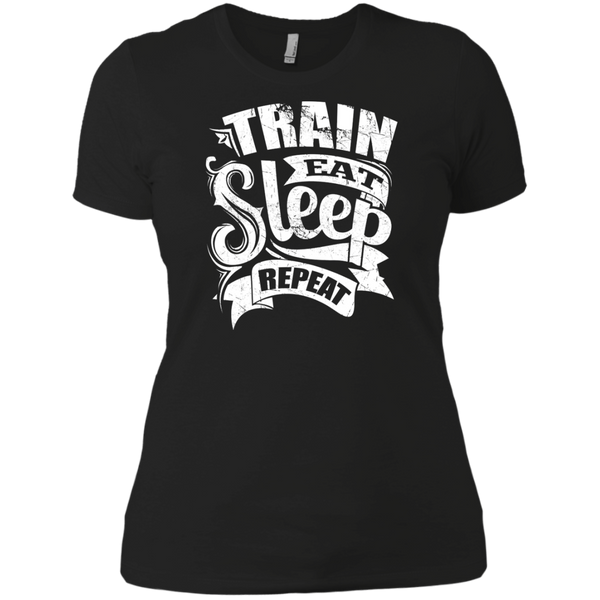 train eat sleep repeat gym motivation T-Shirt