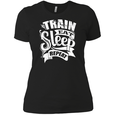 train eat sleep repeat gym motivation T-Shirt