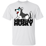 siberian husky cartoon dog T-Shirt