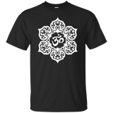 White Lotus Flower Yoga Om Tank Tops & T-Shirt