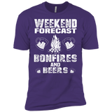 weekend forecast bonfires and beers T-Shirt