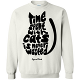 time spent with cats is never wasted sigmund freud quote T-Shirt