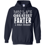 World's Greatest Farter, I Mean Father- Gift For Dad Men's T-Shirt