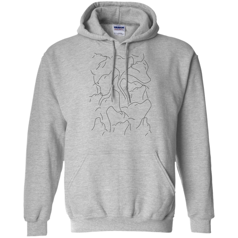 simple abstract dog puppy lover art black and white sweatshirt T-Shirt