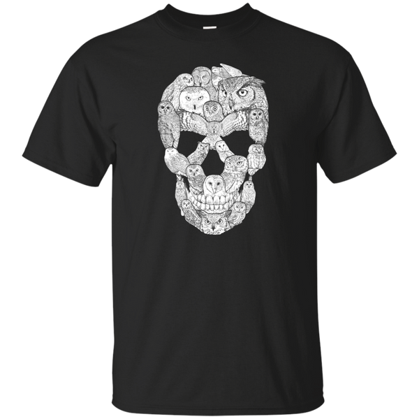 sketchy owl skull T-Shirt