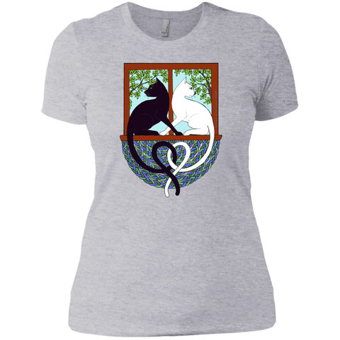 two cat window sweatshirt T-Shirt