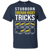 siberian husky stubborn tricks T-Shirt