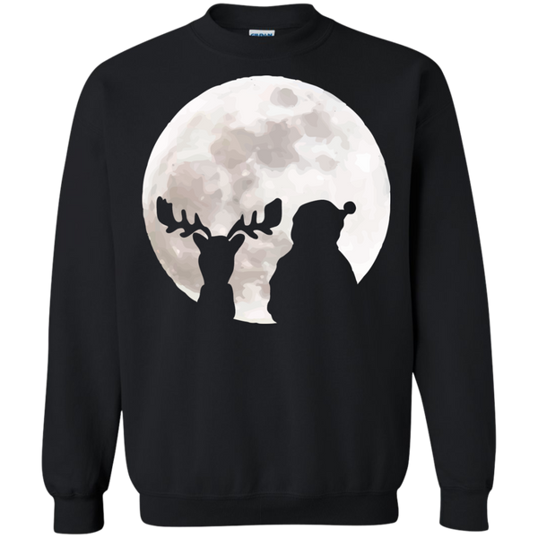 ugly christmas sweaters christmas moon T-Shirt