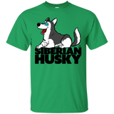siberian husky cartoon dog T-Shirt