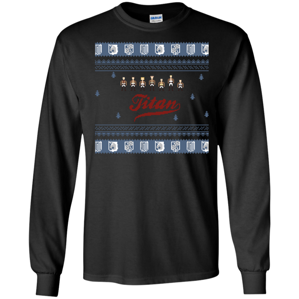 titan - ugly sweater design holiday sweater T-Shirt