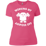 Working My Adipose Off T Shirts T-Shirt