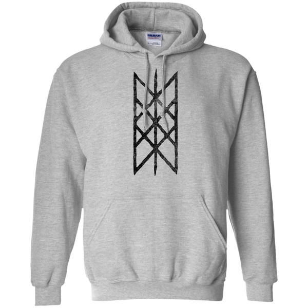 web of wyrd - black rune halftone T-Shirt
