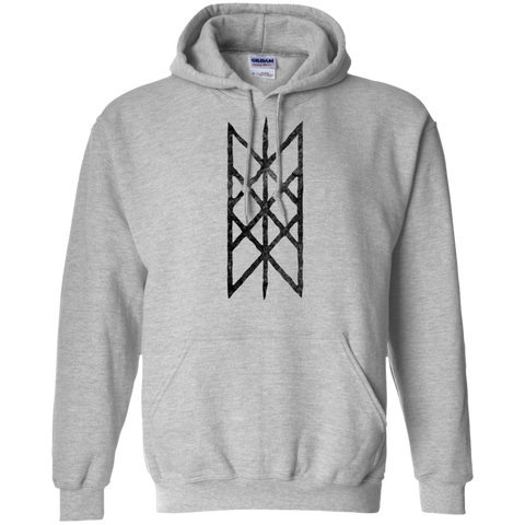 web of wyrd - black rune halftone T-Shirt