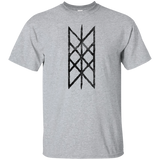 web of wyrd - black rune halftone T-Shirt