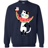 watermelon cat t- T-Shirt