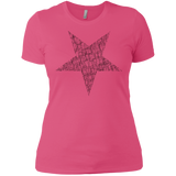 simple geometric star lienart T-Shirt