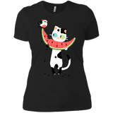 watermelon cat t- T-Shirt