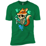 skull in fox sweatshirt T-Shirt