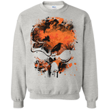 Wicked Skull Crows And Trees - Distressed Grunge Sweatshirt T-Shirt