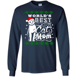 World's Best Cat Mom Matching Family T-Shirt